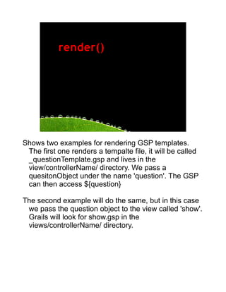 Grails @ Java User Group Silicon Valley