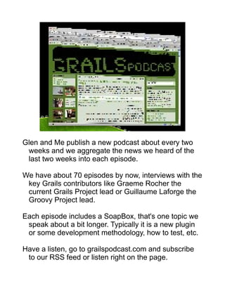 Grails @ Java User Group Silicon Valley