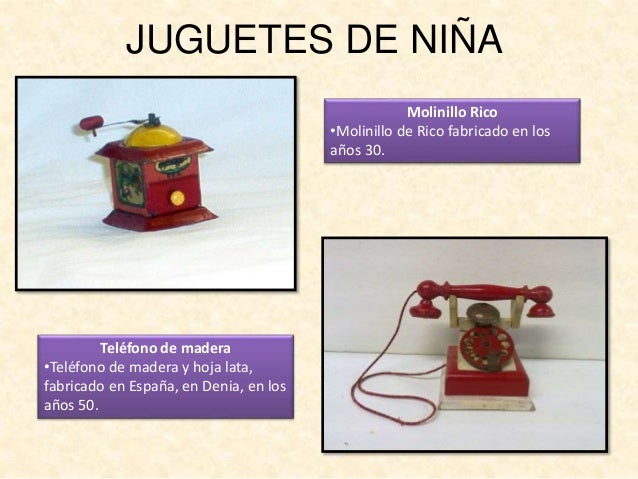 juguetes de los años 30
