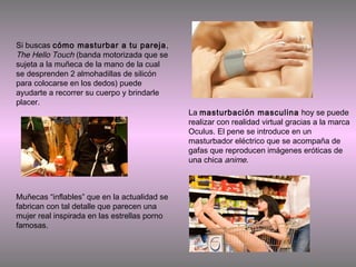 Juguetes sexuales para masturbarse