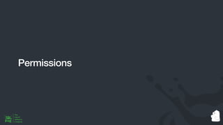 Permissions
 