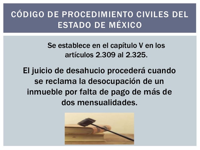 Juicio especial de desahucio