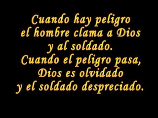 Juicio final al soldado