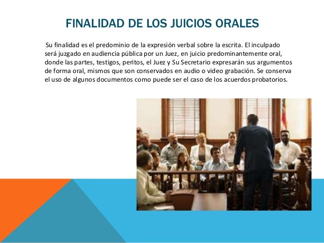 Juicios orales en mexico