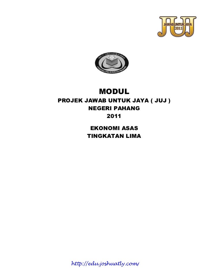 Ekonomi Asas (buku aktiviti) tingkatan 4-5