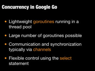 Juju - Scalable Software with Google Go