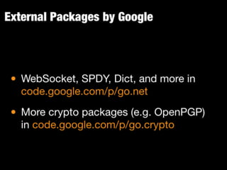 Juju - Scalable Software with Google Go