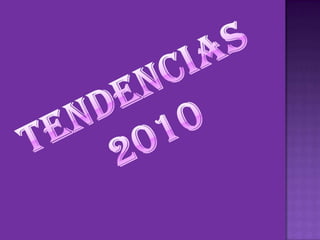 TENDENCIAS2010 