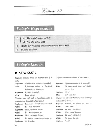 Lets learn japanese basic 1   volume 3