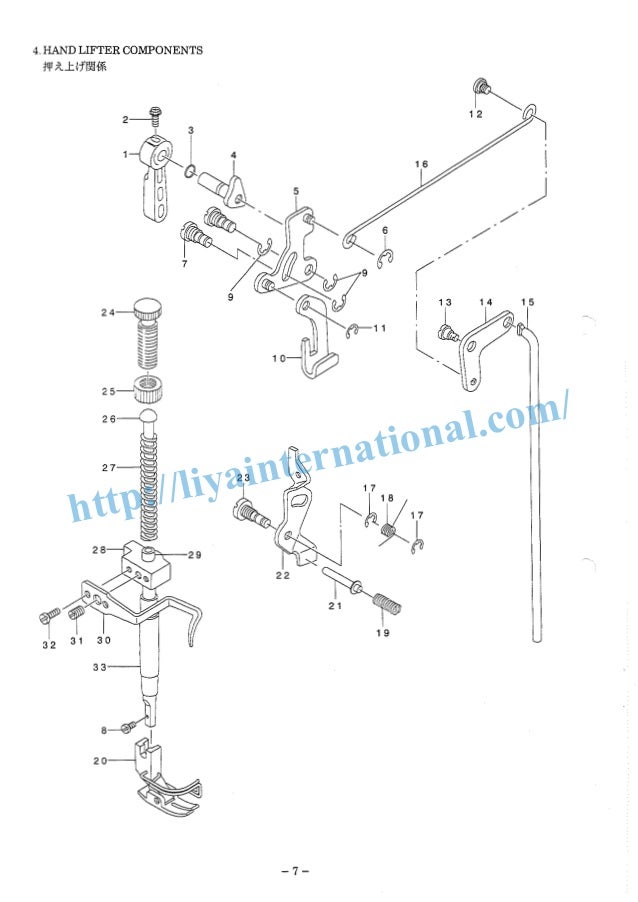 Juki ddl 8500 series, parts list Juki ddl 8500 series, parts list