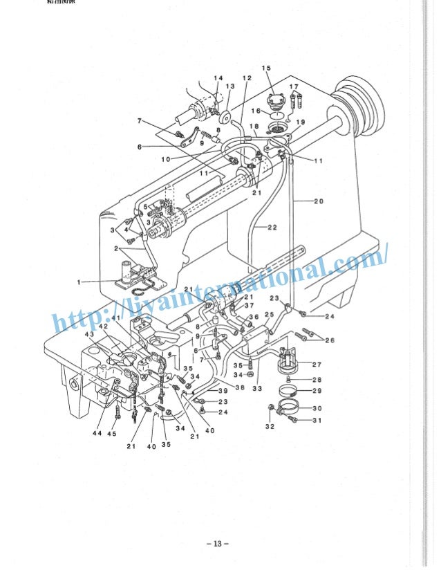 Juki lh 1152,series,parts list