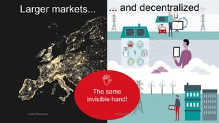 ... and decentralizedLarger markets...
The same
invisible hand!
October 8th, 2019Jukka Ruusunen
 