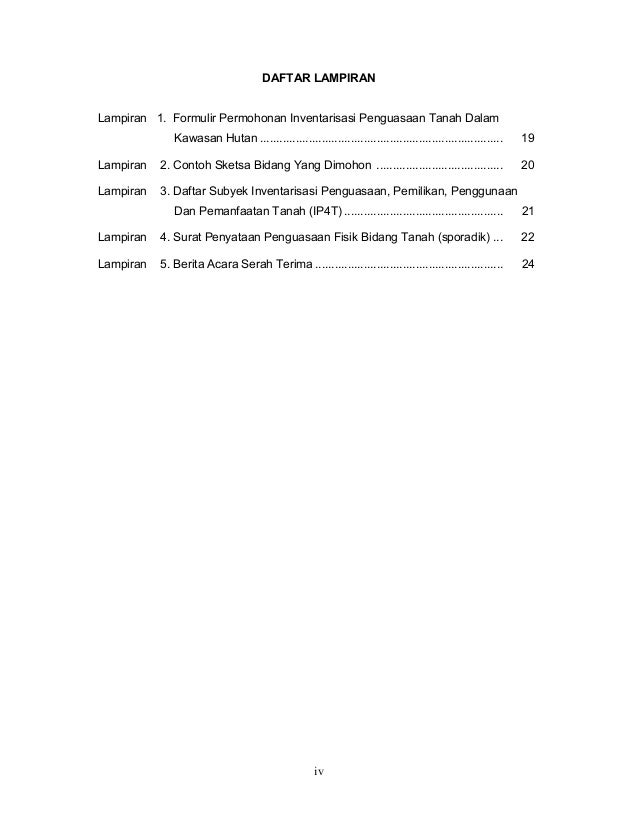 Petunjuk Pelaksanaan Kegiatan Inventarisasi Penguasaan 