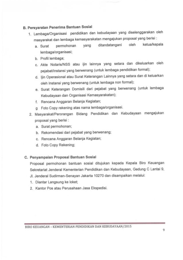Contoh Surat Penolakan Proposal Bantuan Dana Berbagi Contoh Surat