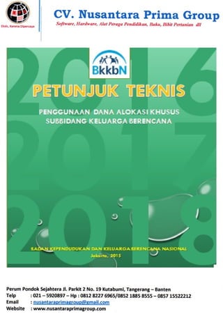 JUKNIS BKKBN