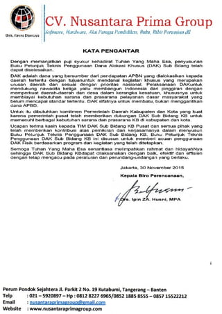 JUKNIS BKKBN