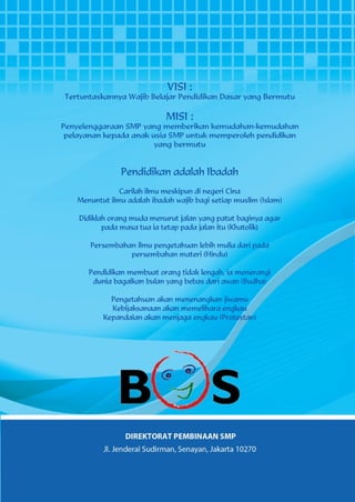 Juknis bos dikdas 2016