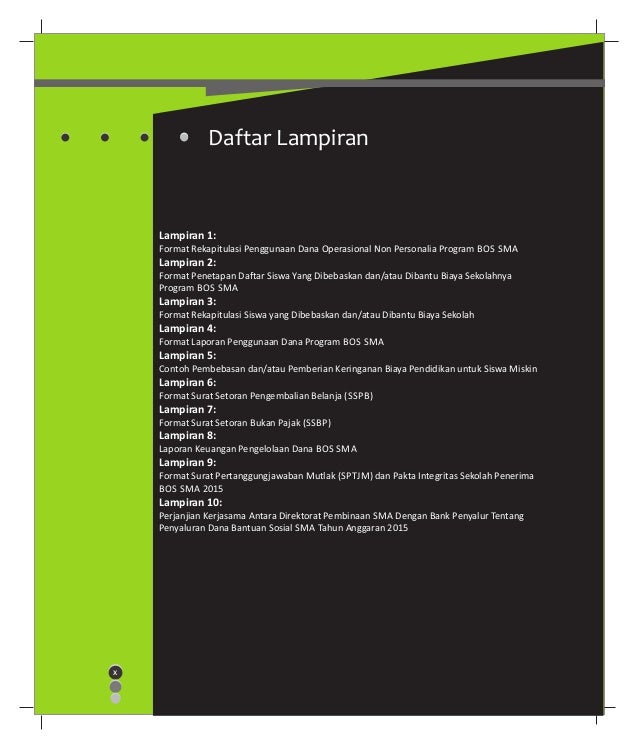 Juknis BOS SMA tahun 2015