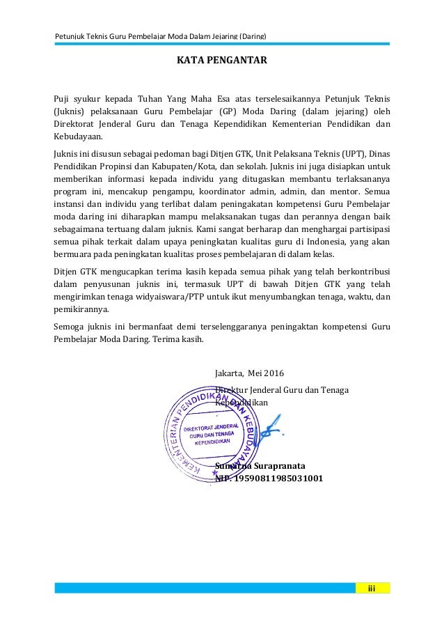 Contoh Laporan Guru Pembelajaran Daring Guru Paud