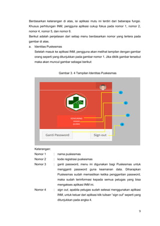 Petunjuk teknis Aplikasi Indikator Nasional Mutu FKTP | PDF