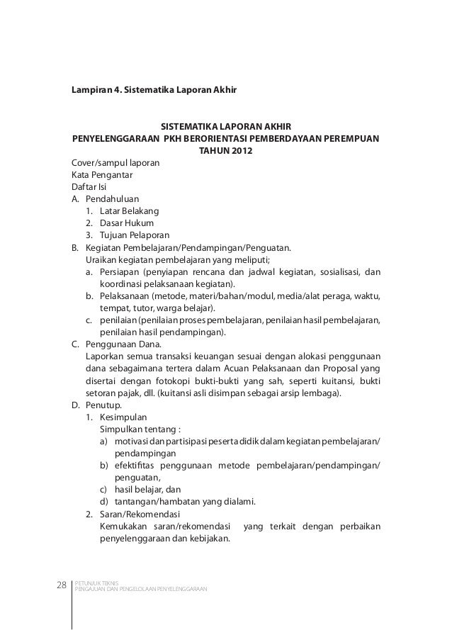 Contoh Laporan Dokumentasi Kegiatan - Gratis Omah
