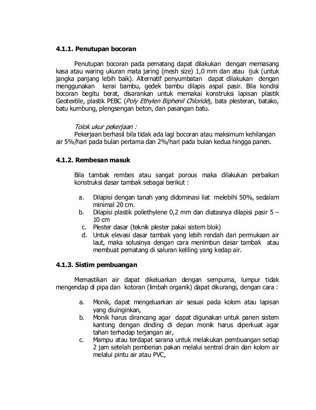 Juknis Penerapan Best Management Practices Bmp