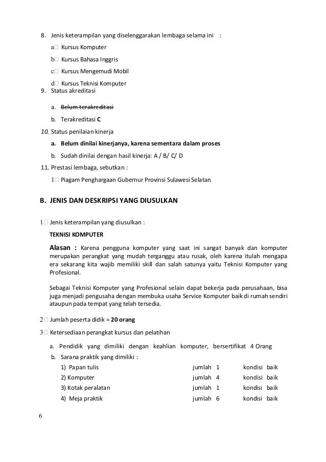 Contoh Proposal Program Bantuan Sosial PKM