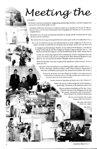 Legislative Digest Volume 2