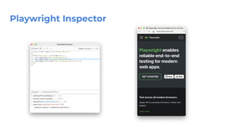 Playwright Inspector
 