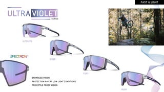 ULTIMATE
ENHANCED VISION
PROTECTION IN VERY LOW LIGHT CONDITIONS
PROJECTILE PROOF VISION
EDGE
FURY
RUSH
FAST & LIGHT
 