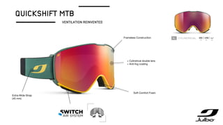 QUICKSHIFT MTB
VENTILATION REINVENTED
 