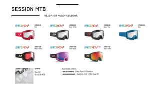 SESSION MTB
READY FOR MUDDY SESSIONS
 