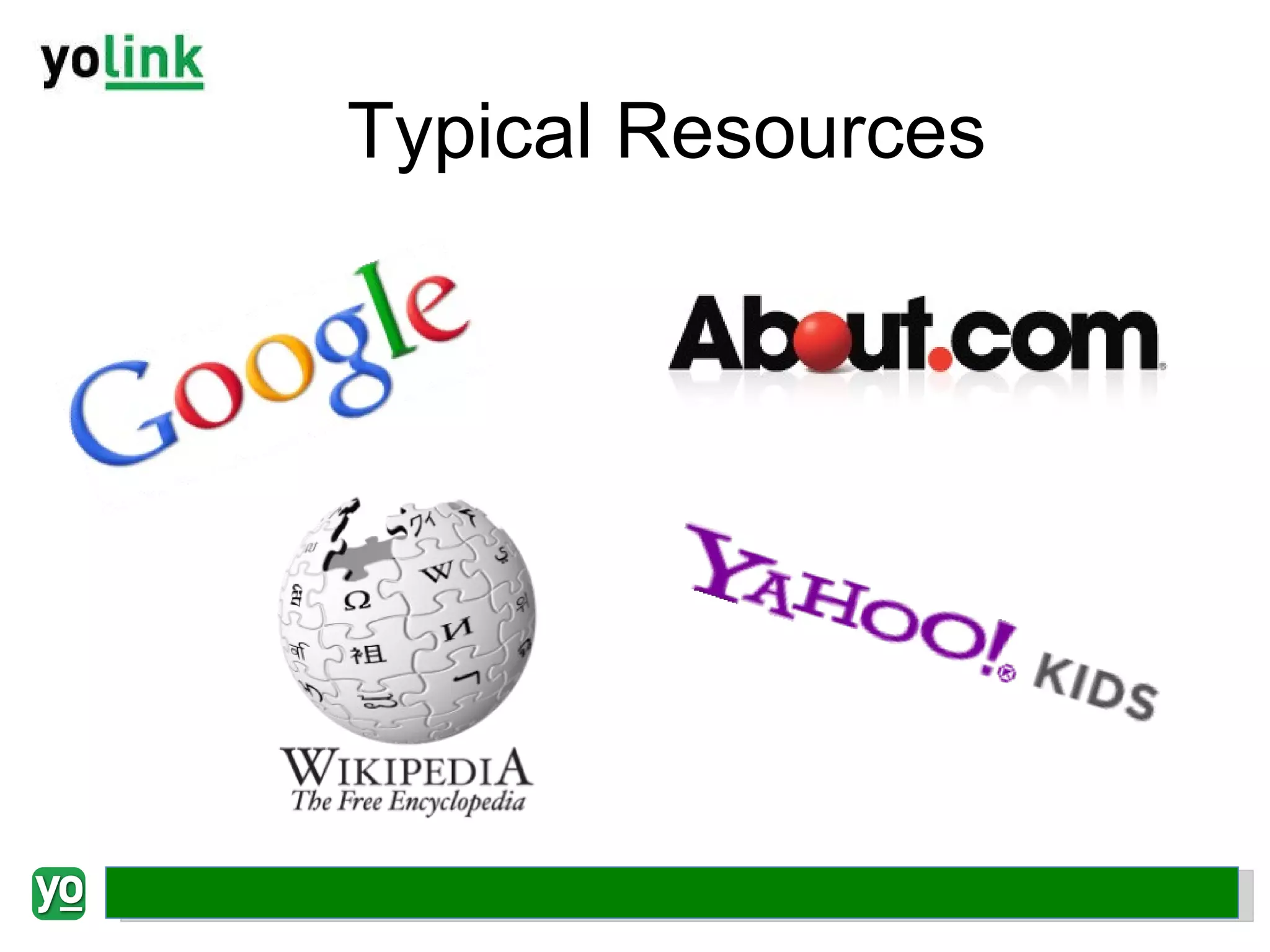 Typical Resources 