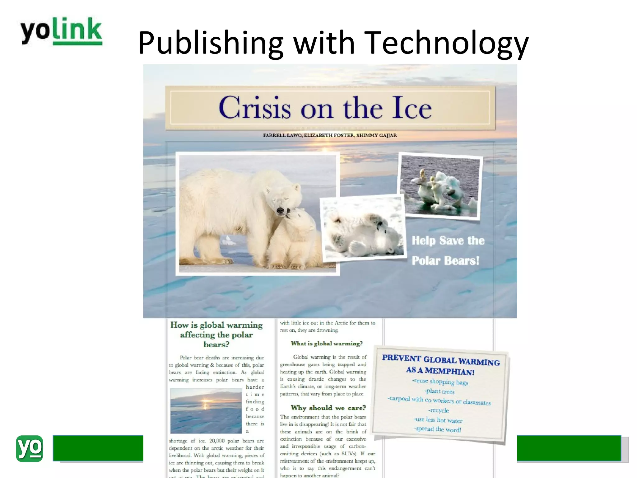 Publishing with Technology 