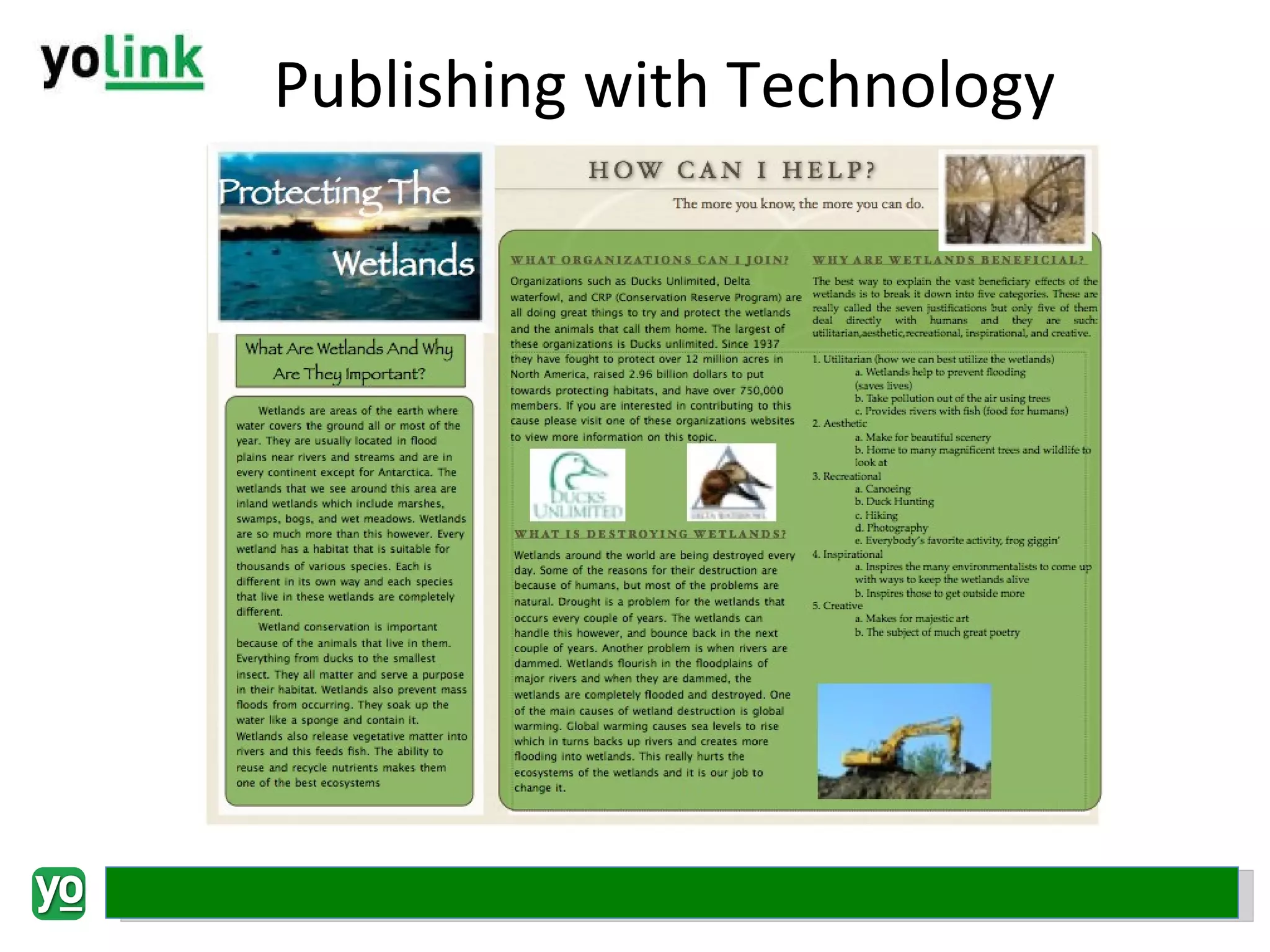 Publishing with Technology 