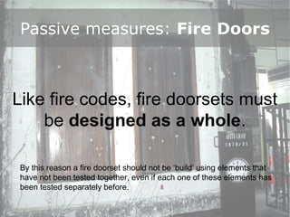 Julfer   fire standards for fire doors 2011 Slide 19
