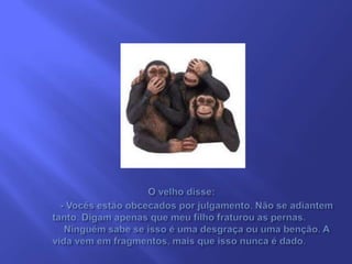 Julgamento   desgraça ou benção