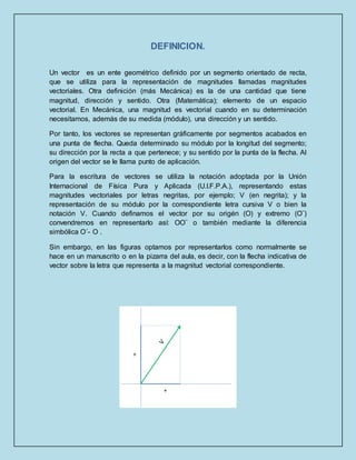VECTORES | PDF