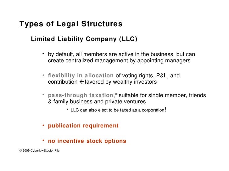 Starting Your Business 101Legal Structures