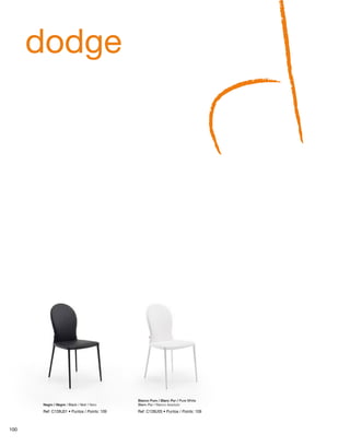 dodge 
Blanco Puro / Blanc Pur / Pure White 
Negro / Negre / Black / Noir / Nero Blanc Pur / Bianco Assoluto 
Ref: C128U01 • Puntos / Points: 109 Ref: C128U05 • Puntos / Points: 109 
100 
 