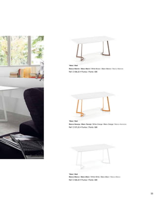 *Mate / Matt 
Blanco-Marrón / Blanc-Marró / White-Brown / Blanc-Marron / Bianco-Marrone 
Ref: C138L33 • Puntos / Points: 589 
*Mate / Matt 
Blanco-Naranja / Blanc-Taronja / White-Orange / Blanc-Orange / Bianco-Arancione 
Ref: C137L33 • Puntos / Points: 589 
*Mate / Matt 
Blanco-Blanco / Blanc-Blanc / White-White / Blanc-Blanc / Bianco-Bianco 
Ref: C136L33 • Puntos / Points: 589 
33 
 