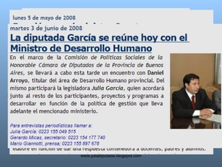 compromiso con la ciudad y la provincia 