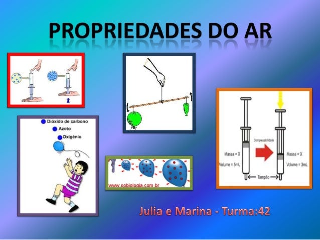 Propriedades do ar