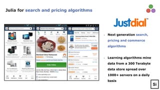 • Next generation search,
pricing and commerce
algorithms
• Learning algorithms mine
data from a 300 Terabyte
data store s...