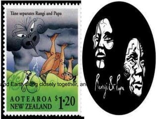 "In those days, Heaven and Earth clung closely together, and all was darkness."