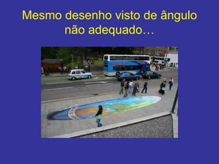 Mesmo desenho visto de ângulo não adequado… 