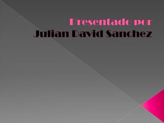 Presentado porJulian David Sanchez 