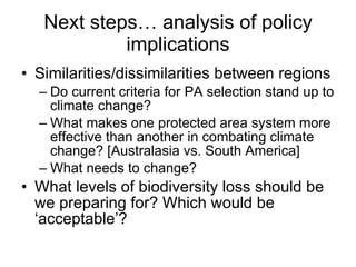 Julian R - Evaluating the impact of climate change on global plant biodiversity