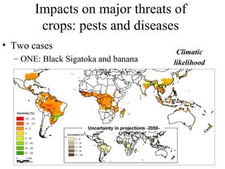 Julian R - GIS To Assess The Impact Of Climate Change On Crop Biodiversity - World Congress On Conservation Agriculture, New Delhi (India)