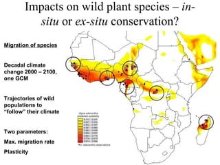 Julian R - GIS To Assess The Impact Of Climate Change On Crop Biodiversity - World Congress On Conservation Agriculture, New Delhi (India)